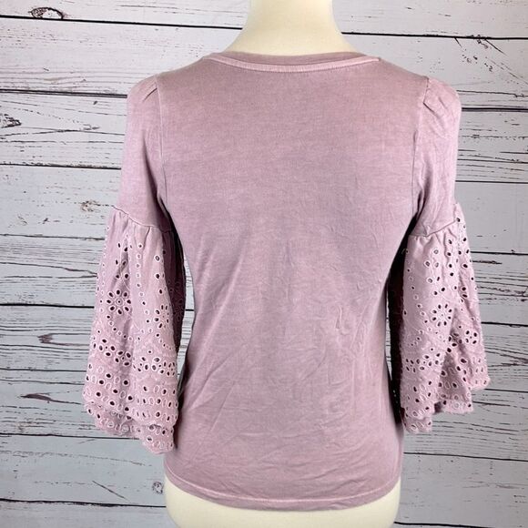 American Eagle Outfitters Soft & Sexy Bell Sleeve Top - Picture 4 of 5